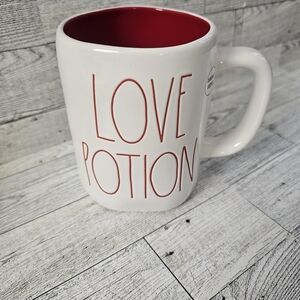 Rae Dunn Love Potion Mug with Red Interior/Double Sided